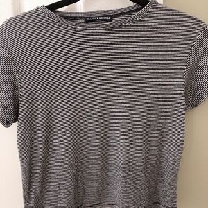 Brandy Melville Striped Crop Top